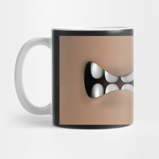 Growl Face Mask Mug